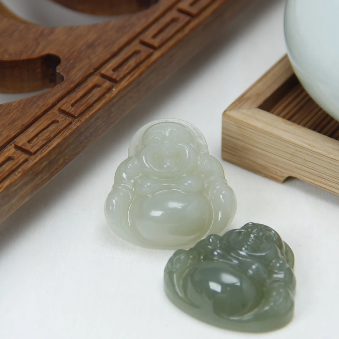 【佛公约35mm】撩玉珠宝和田玉佛公吊坠约35mm（多样性发一）