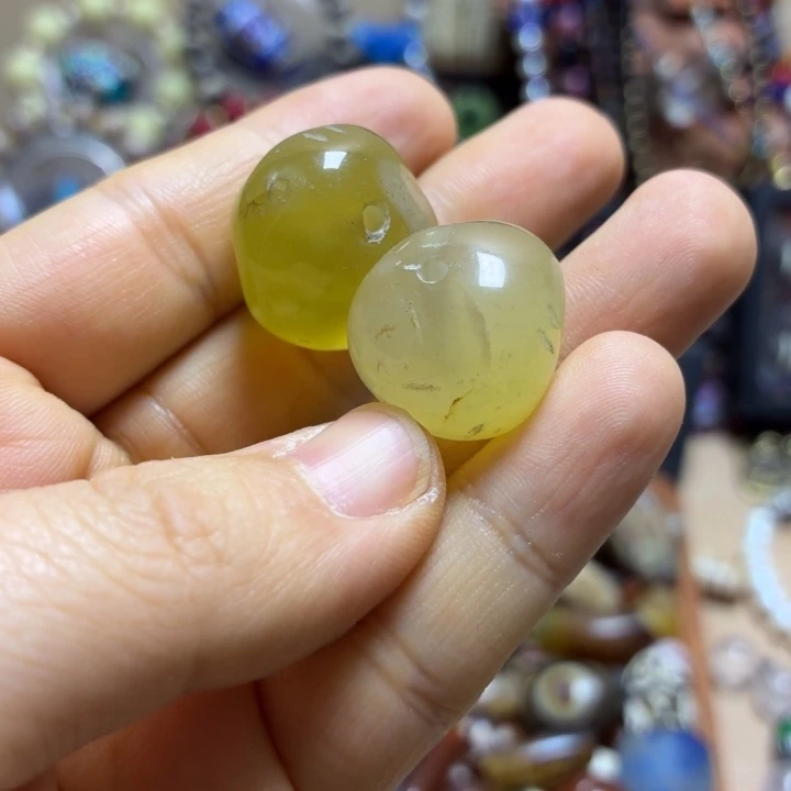 随形老糖豆一对 卡18➕