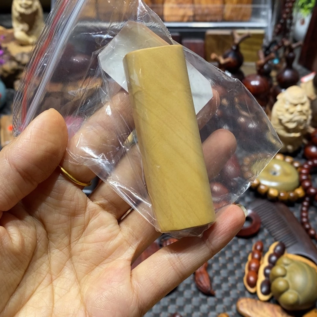 木青*草黄杨木木块一个