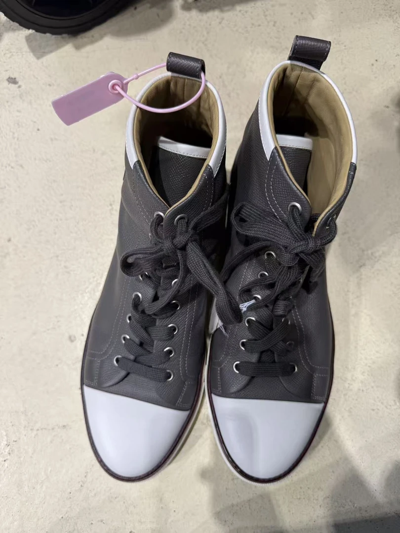 99新 Hermes/爱马仕  42/爱马仕高帮板鞋/13157/JP