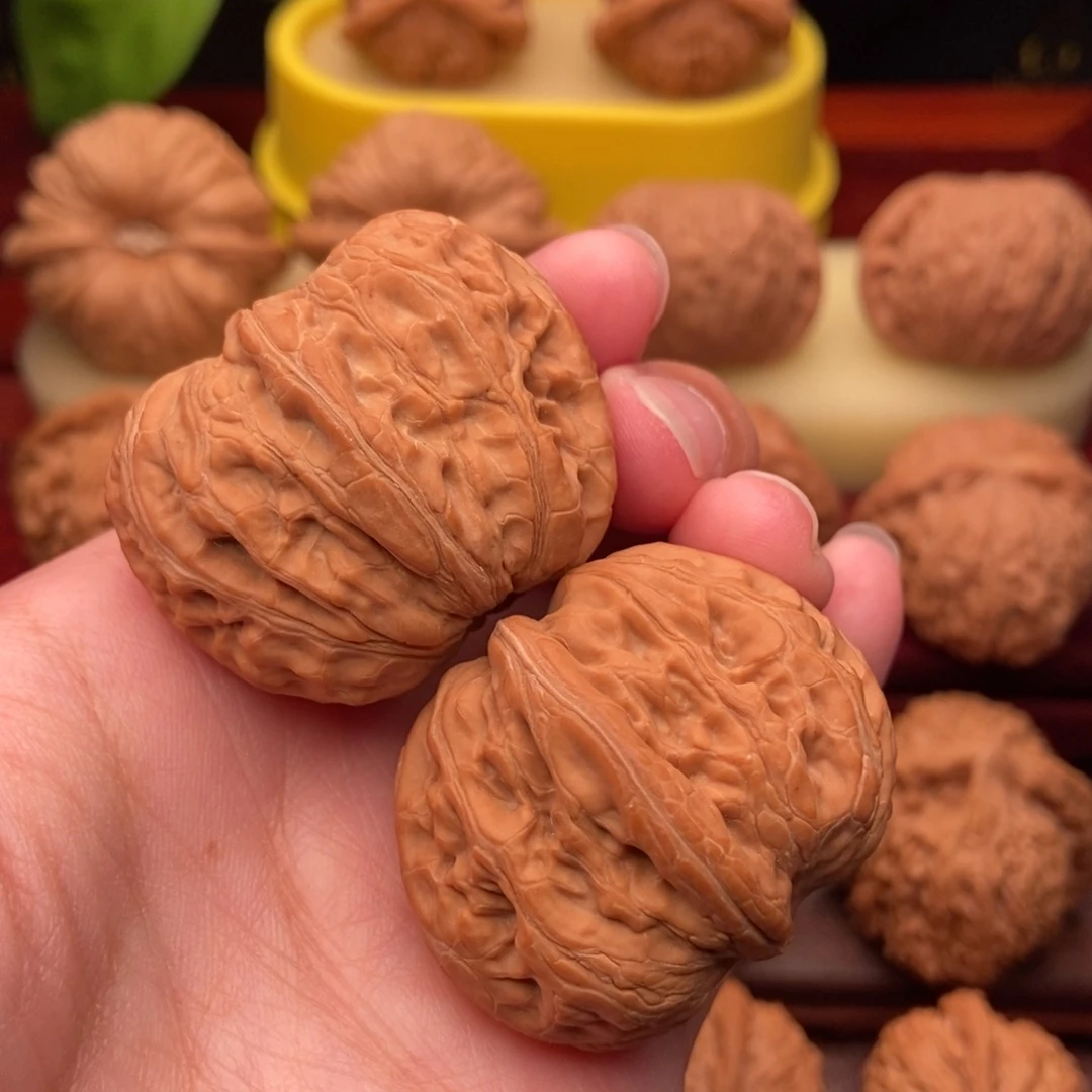 把件文玩核桃精品平谷粗筋元宝40