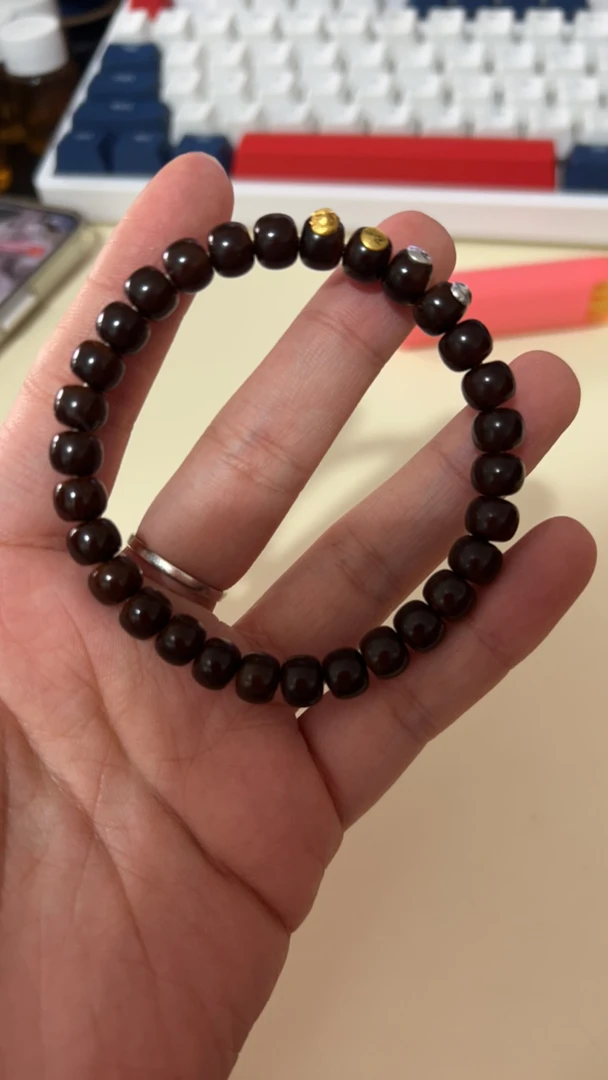 紫金鼠文玩珠串手串