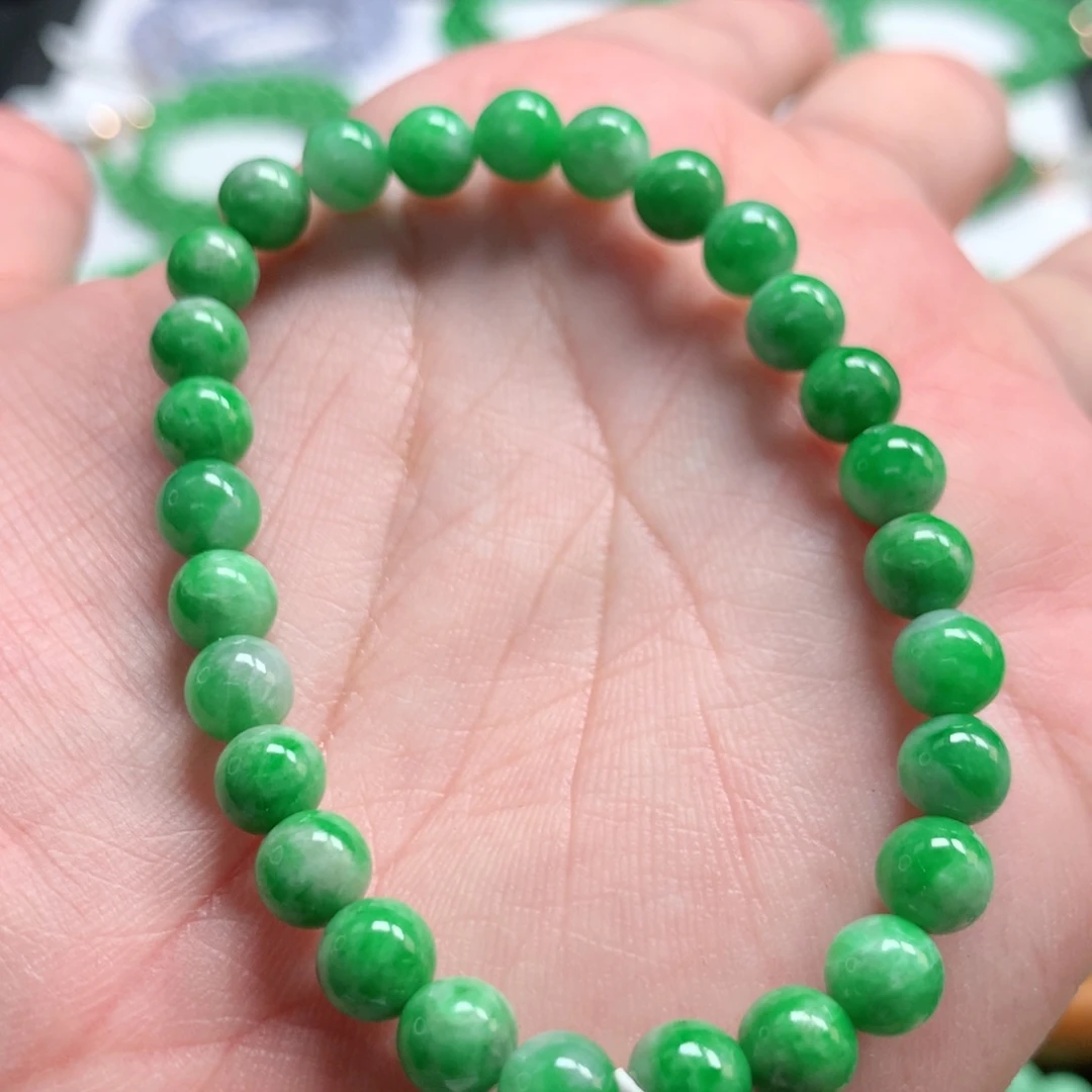 翡翠未镶嵌手链翡翠
