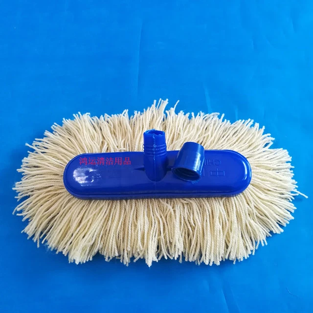 洗车店毛线洗车刷头有单个软毛洗车拖把头替换备用多功能加厚通用