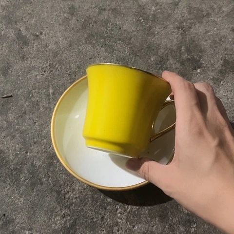 陶瓷咖啡杯一套陶瓷