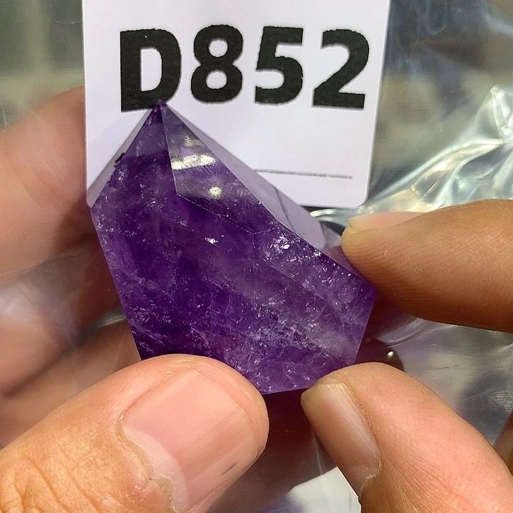 绿水晶珠宝半成品未镶嵌天然水晶D852