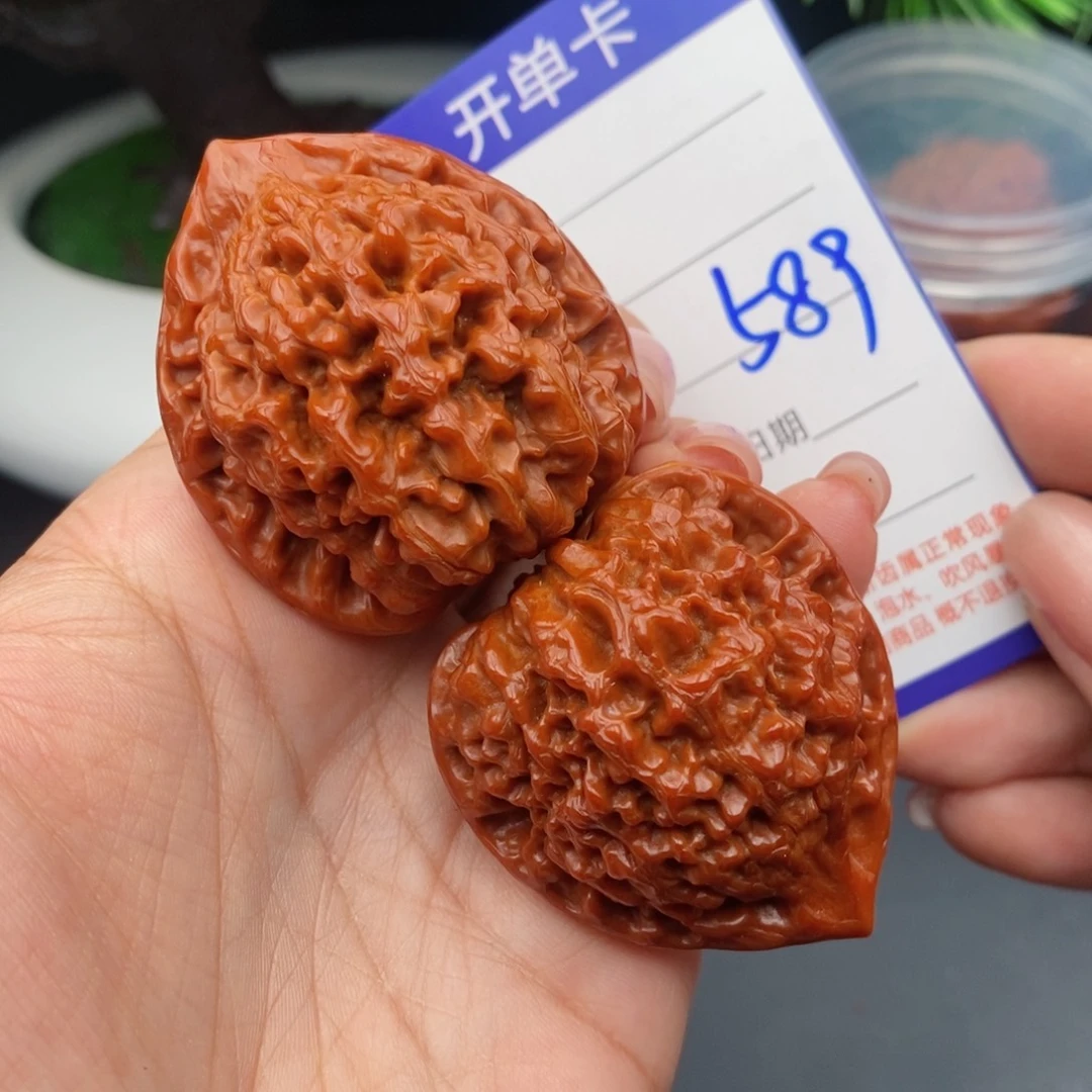 文玩核桃把件41官帽589