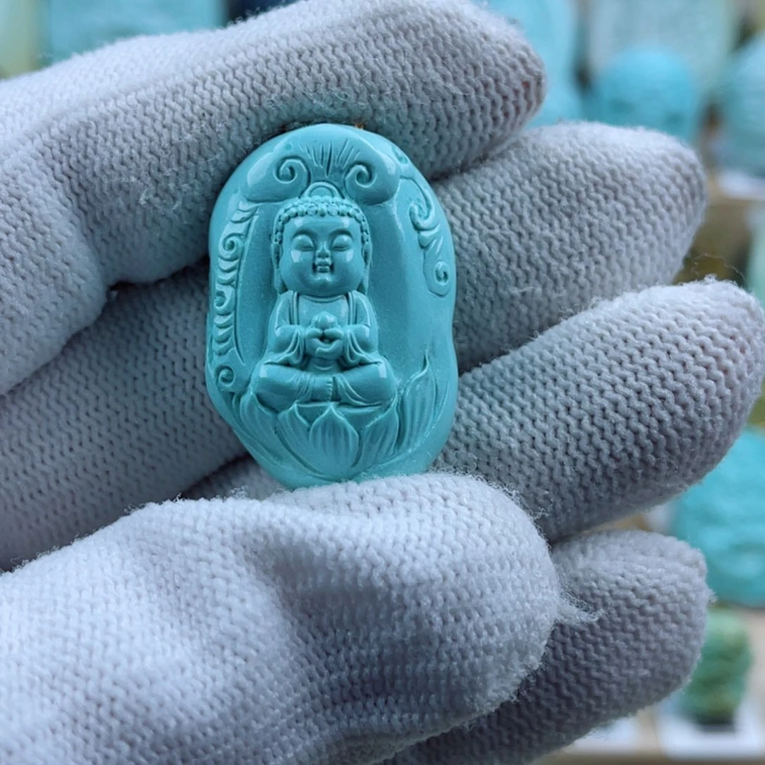 绿松石未镶嵌珠宝奇石