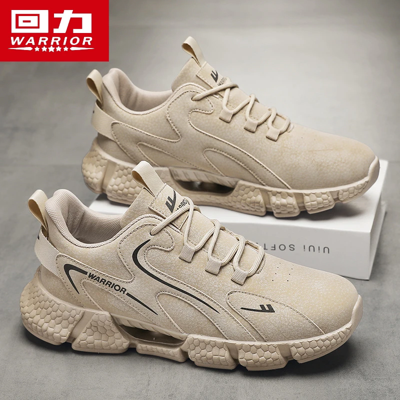 回力正品男鞋2025新款冬季工地干活劳保休闲鞋皮面防水工装运动鞋
