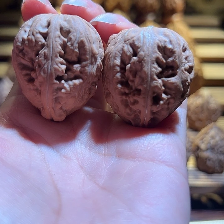 吊坠文玩核桃方底鸡心