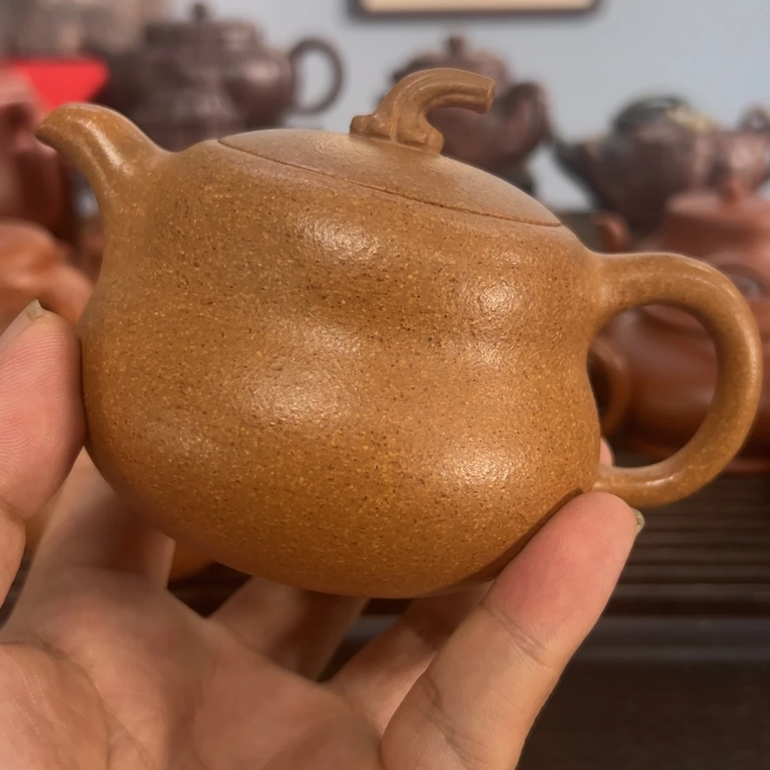 大***7茶壶紫砂全手制作