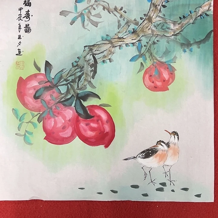 国画本人纯手绘作品欣赏