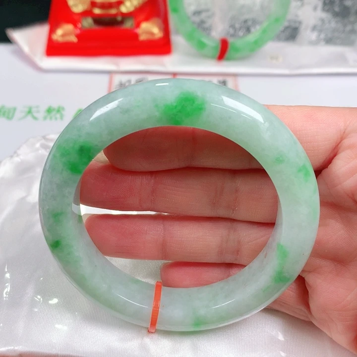 未镶嵌手镯翡翠   编号0164 正圈54+