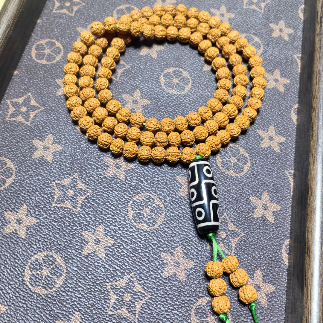 天然小金刚男女款手持108颗佛珠藏饰念珠