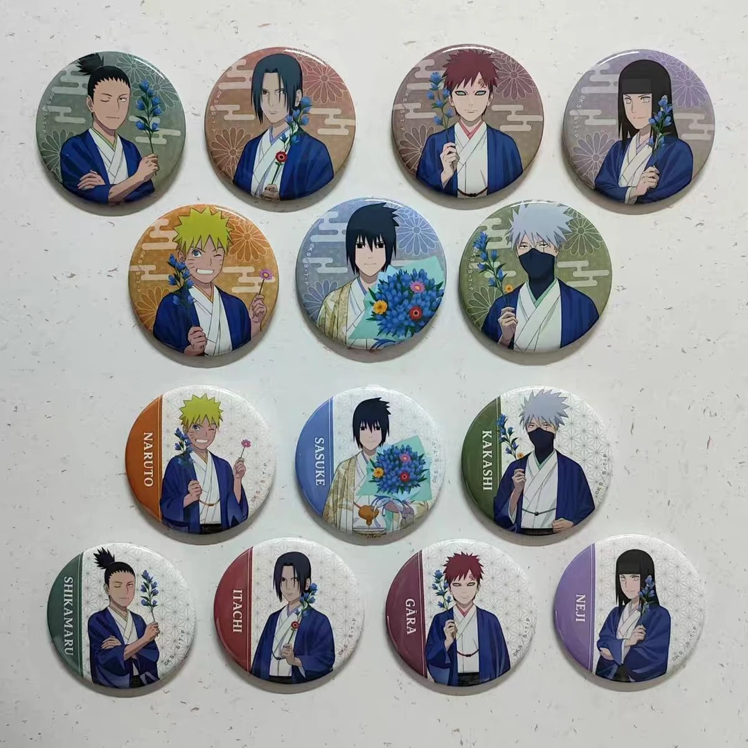 正版火影忍者生日捧花吧唧