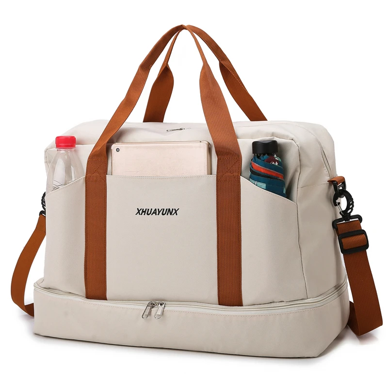 【诚选】多功能简约时尚休闲户外轻便健身手提旅行包旅行袋登机包