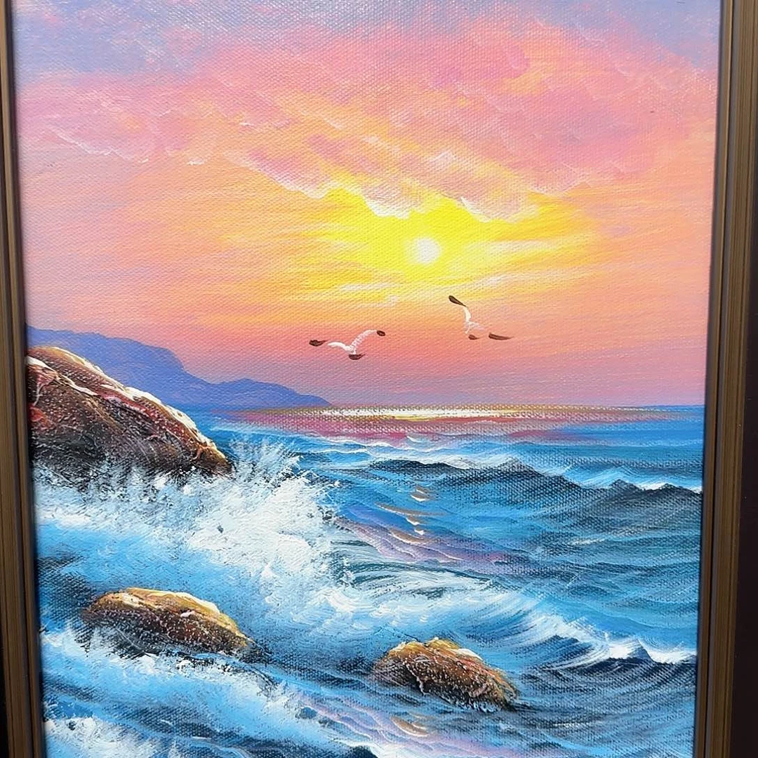 高端手绘艺术油画