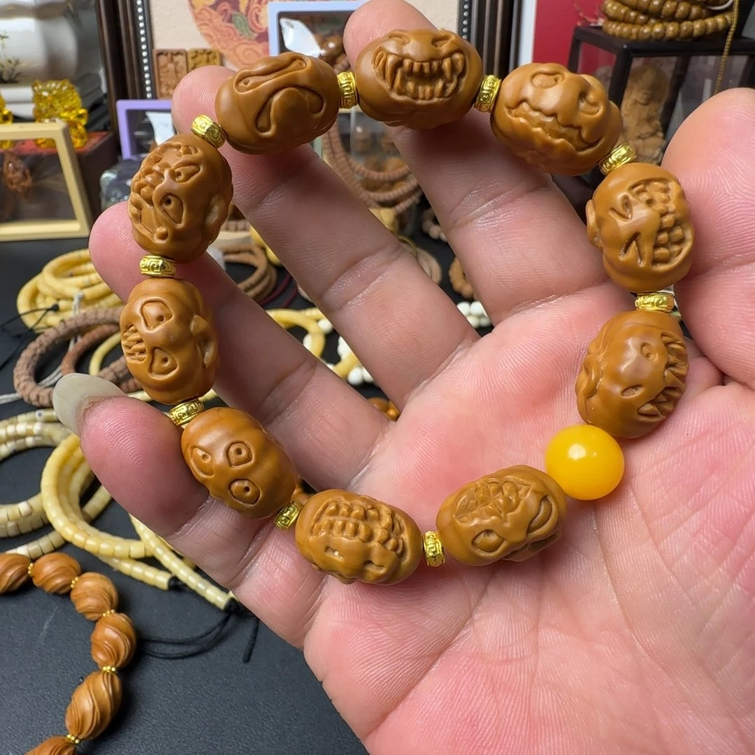 橄榄核手串/手链南瓜头