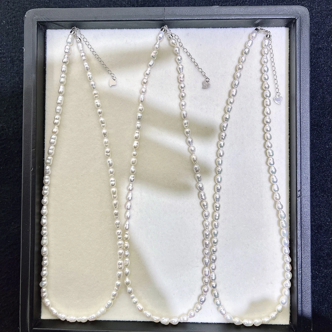 【珍珠甄选】淡水满珠项链 多样性发一 S925银 R943