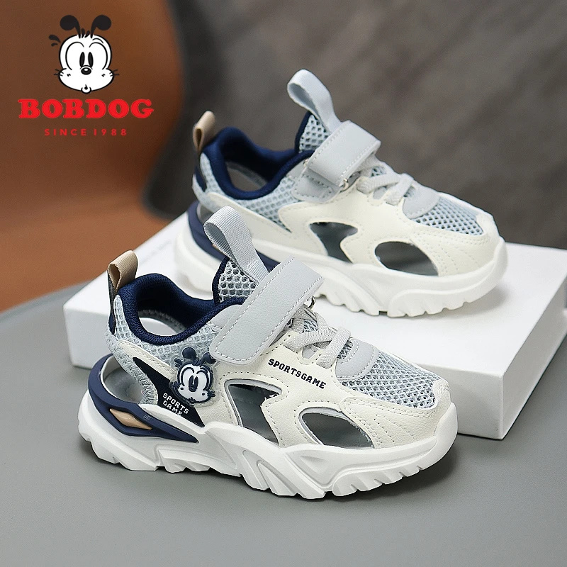 巴布豆男童凉鞋2025夏季新款包头防撞软底沙滩儿童鞋子耐磨防滑