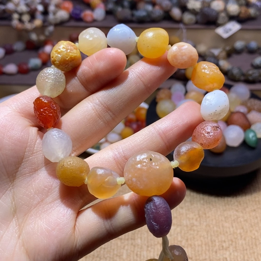 玛瑙/玉髓合金手链