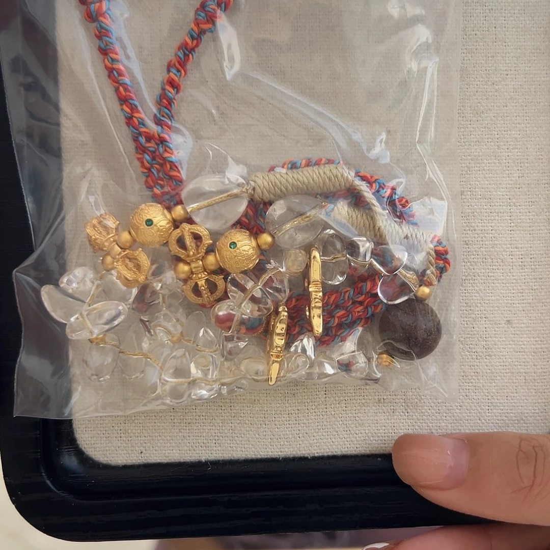未镶嵌手链水晶I****u多样性发一