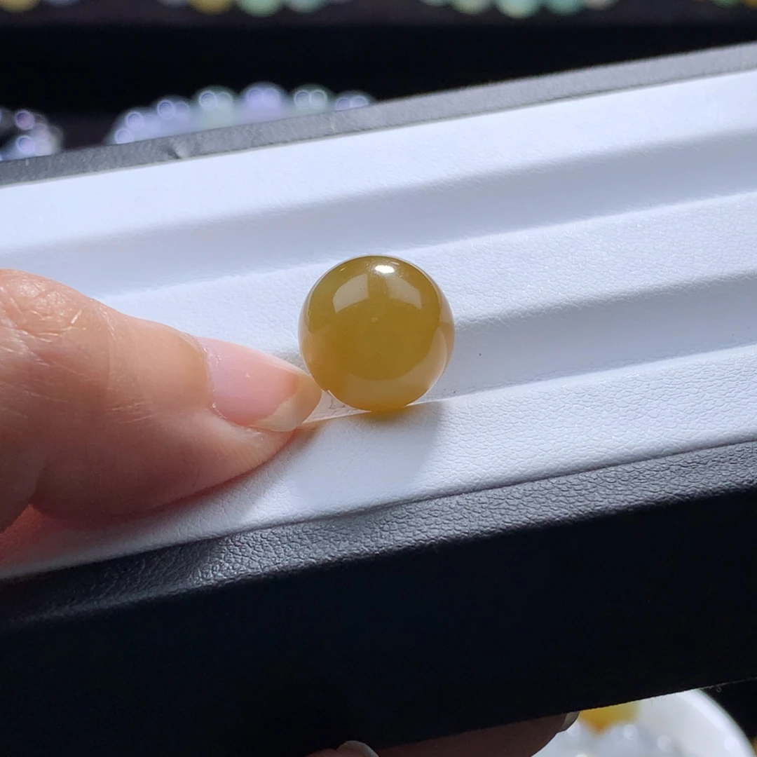 翡翠散珠卡12黄珠