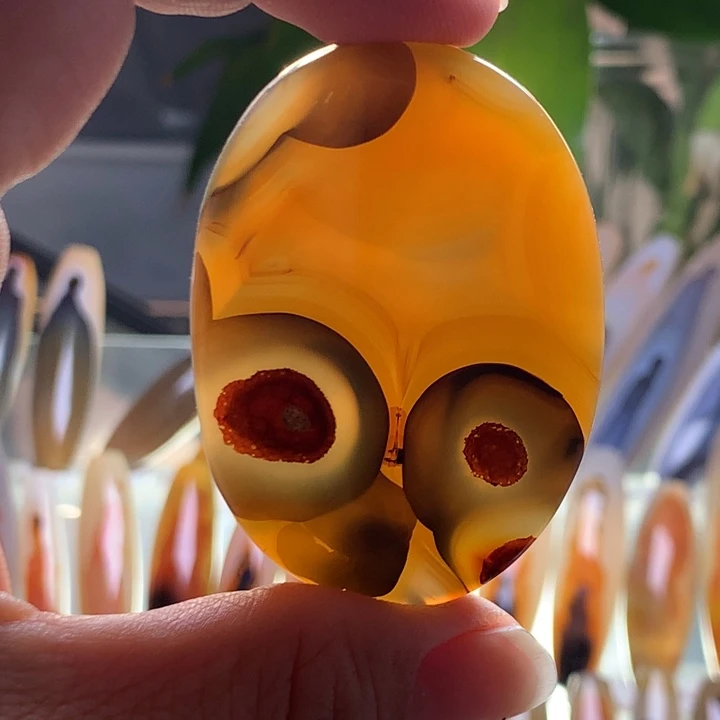 未镶嵌玛瑙/玉髓珠宝半成品59有瑕