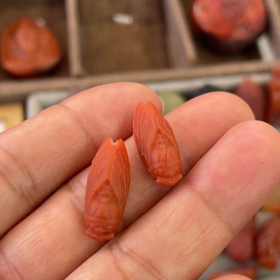 吊坠(不含链)未镶嵌南红玛瑙