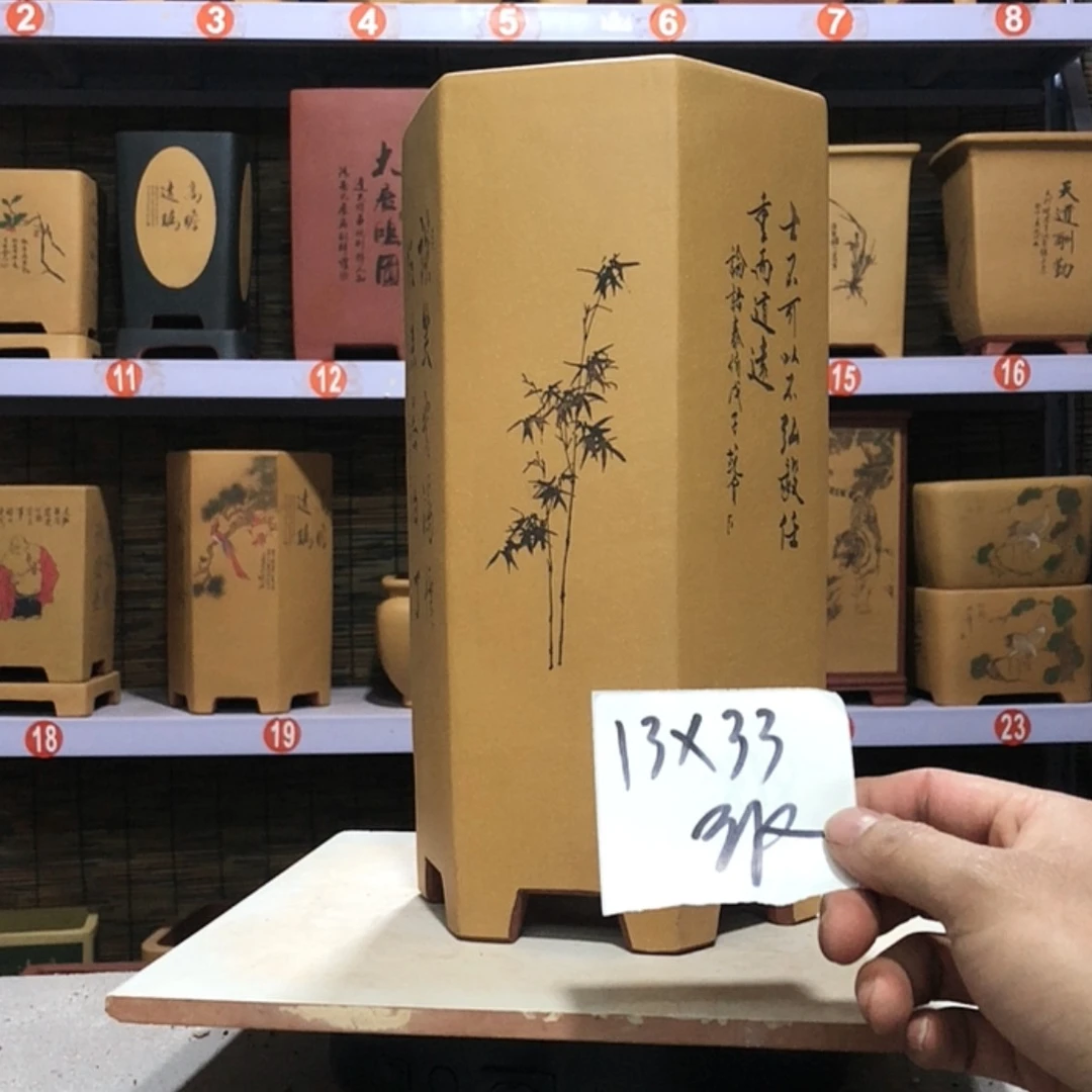【闪购商品】紫砂花盆终**上手工制作