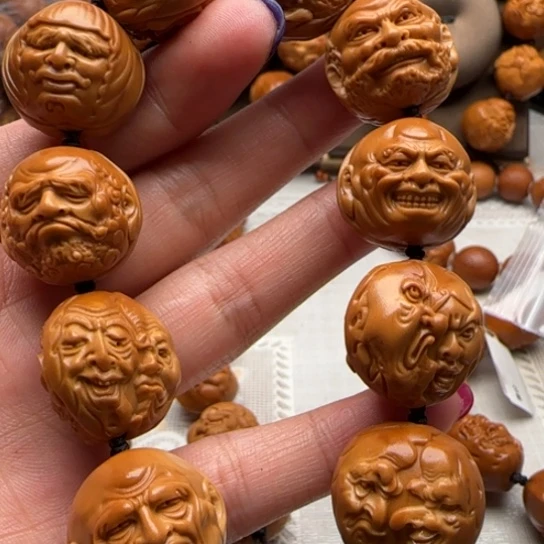 手串橄榄核橄榄雕雕刻等工艺