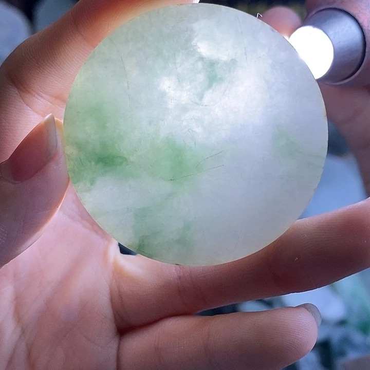 翡翠裸石纯天然翡翠