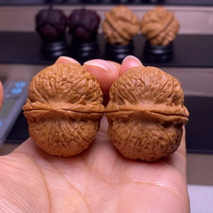 把件文玩核桃金钱蟒元宝28