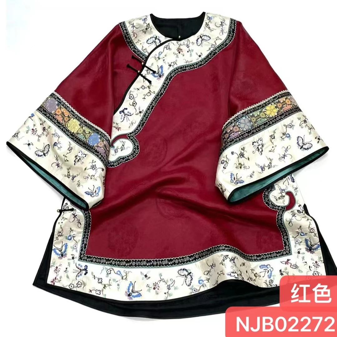 娜家国风刺绣太太服NJB（02272）民族风复古上衣