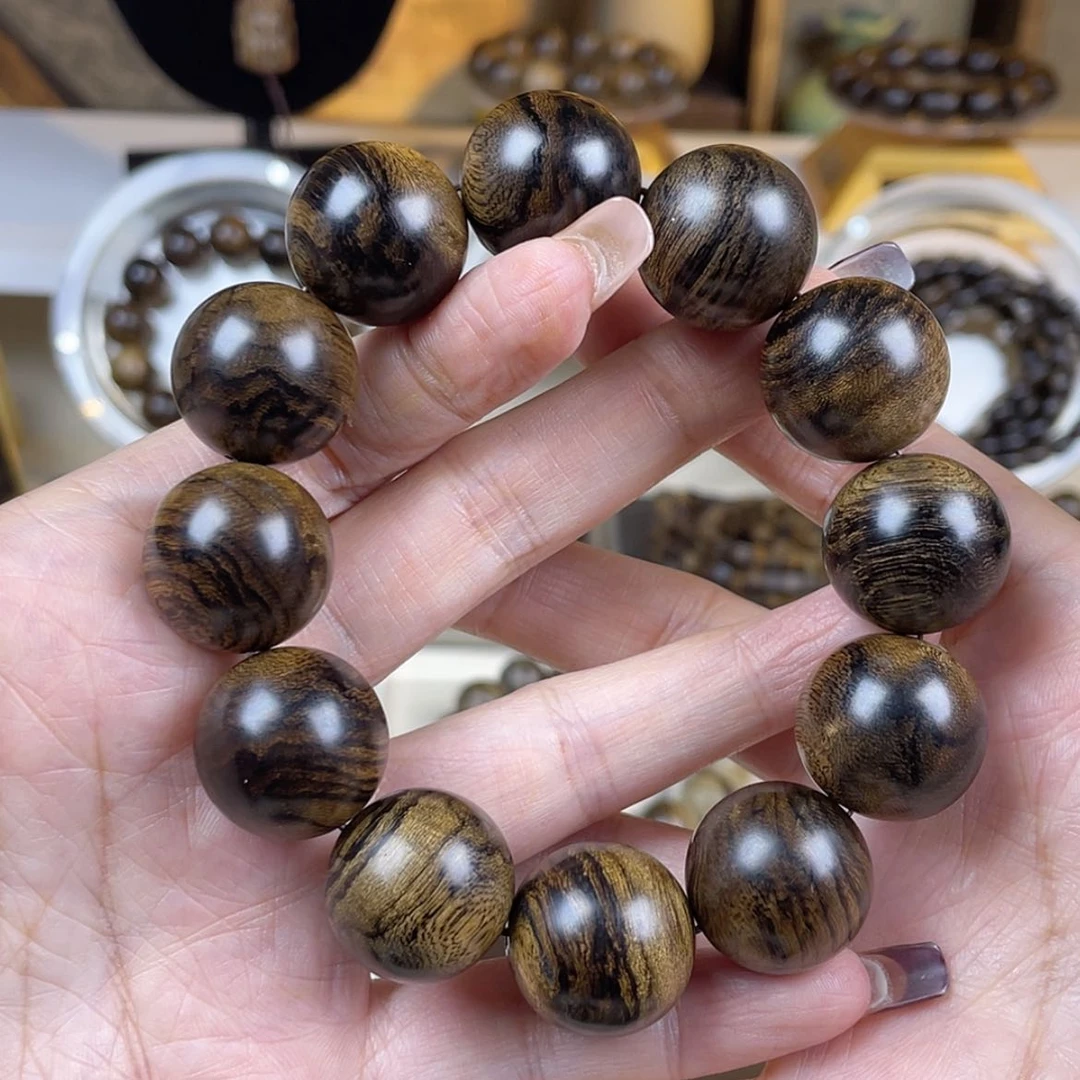 【闪购商品】沉香手串开*笑芽庄棋楠瘤疤