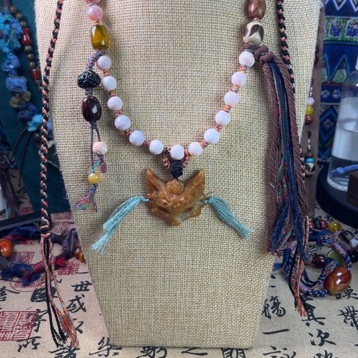 玛瑙/玉髓未镶嵌颈饰