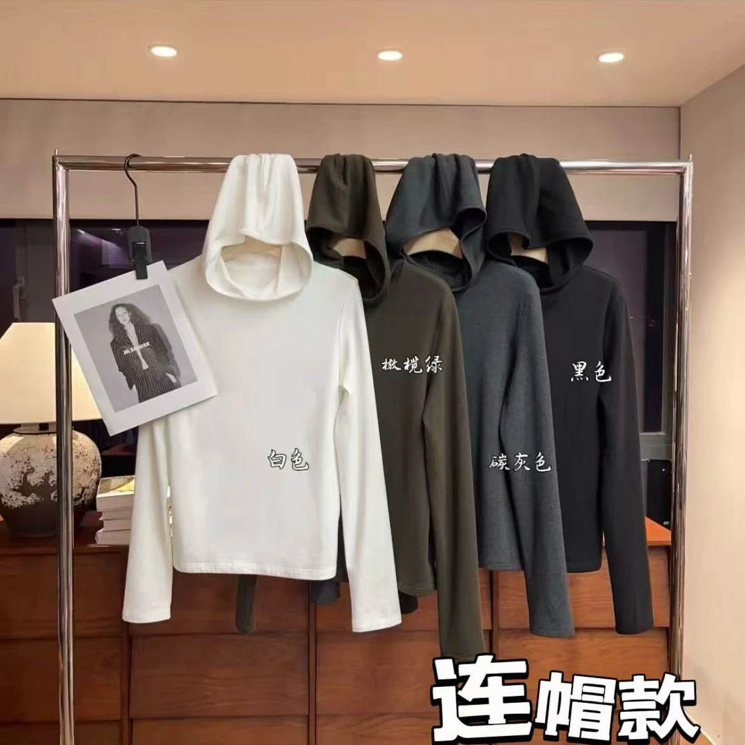 【王牌小暖炉】加厚软糯舒服锁温显瘦连帽上衣27538
