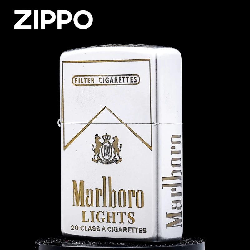 ZIPPO打火机/【常规双色万宝路】金冰双色男士防风【俊昊】DYJ1
