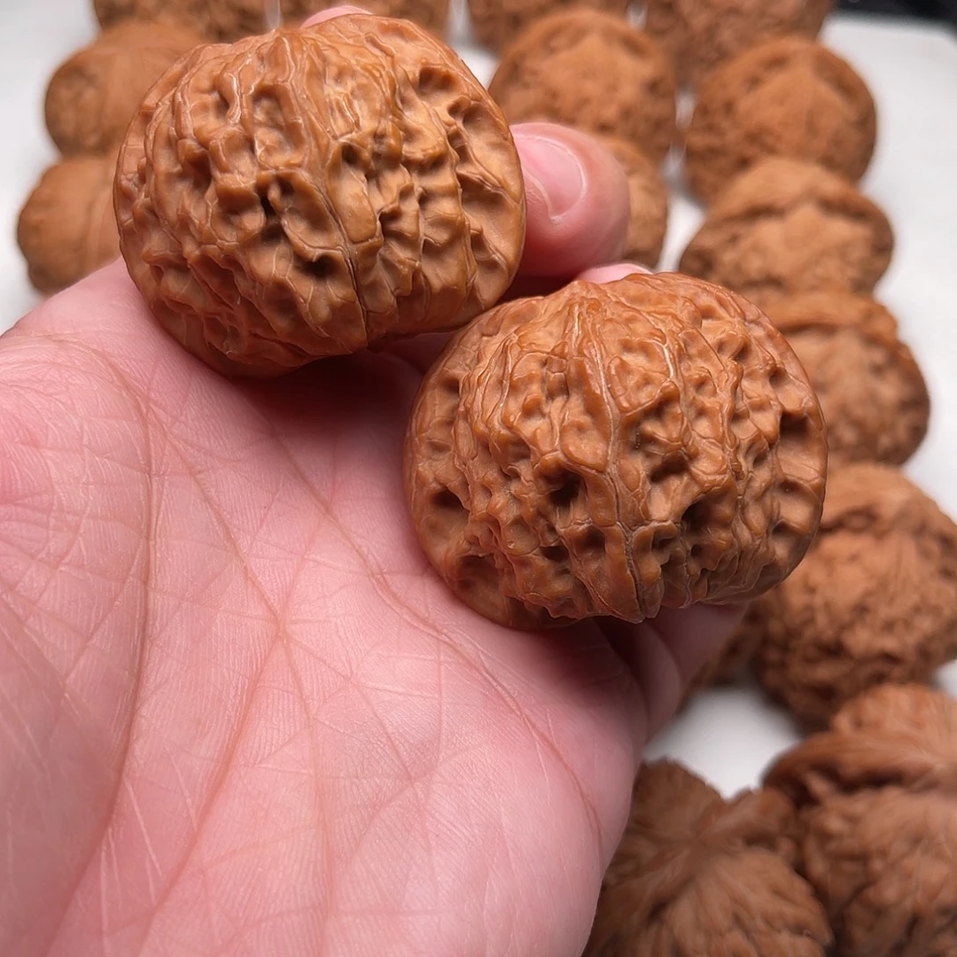 朗***织文玩核桃把件核桃