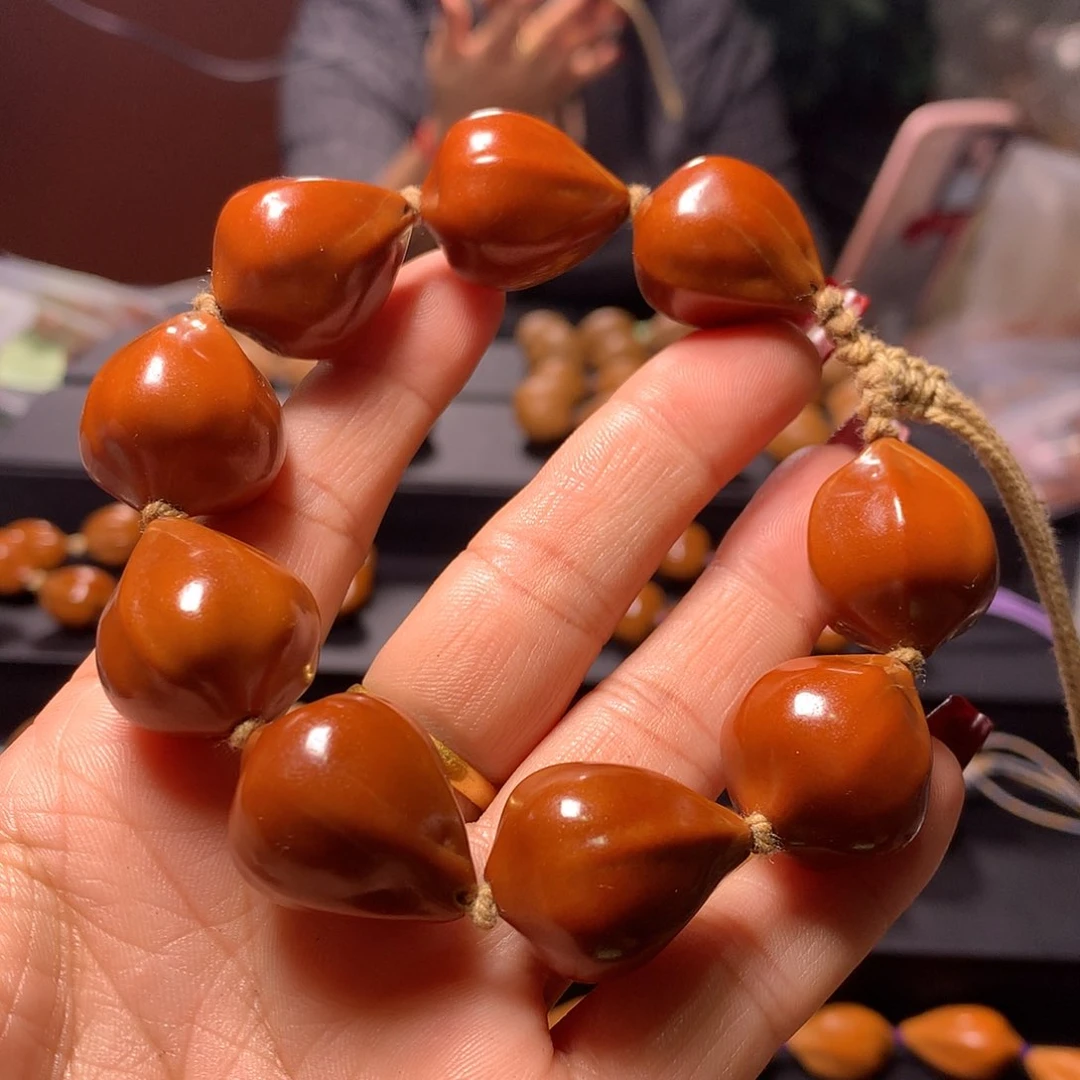 橄榄核手串/手链用****9三花手串