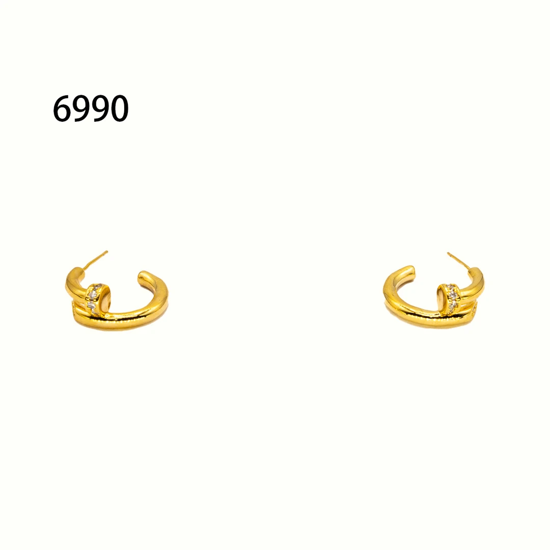 设计师气质耳环小众设计高级感耳钉耳饰～6990