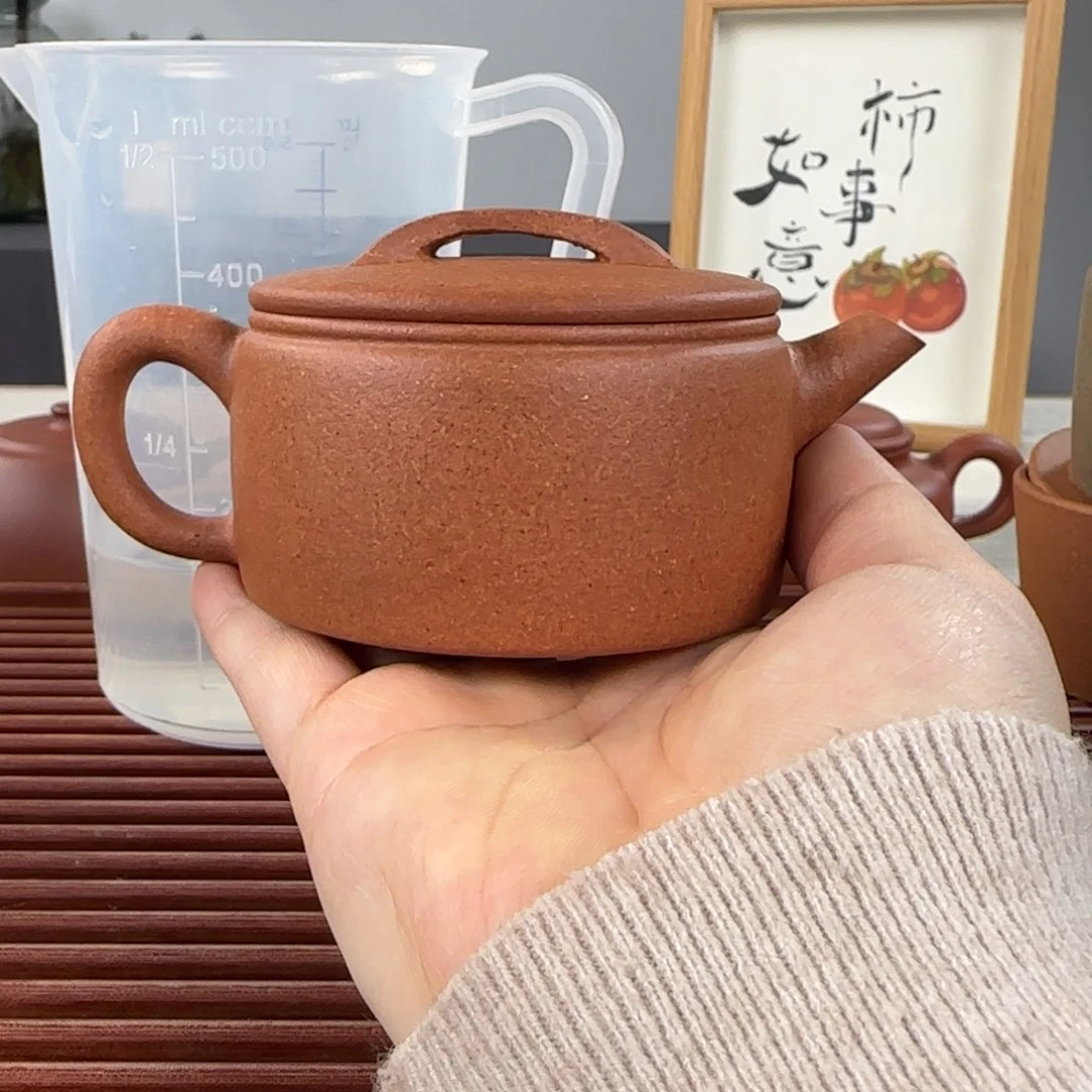 紫砂茶壶微瑕汉瓦