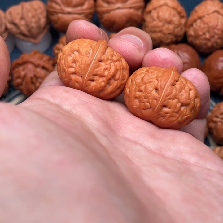 把件文玩核桃麒麟磨盘