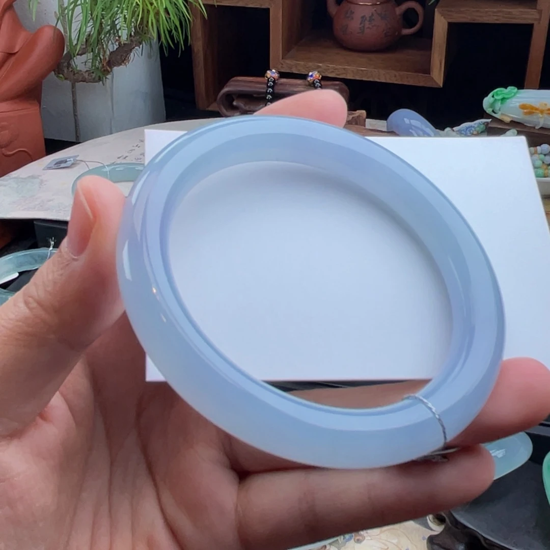 未镶嵌手镯翡翠正圈