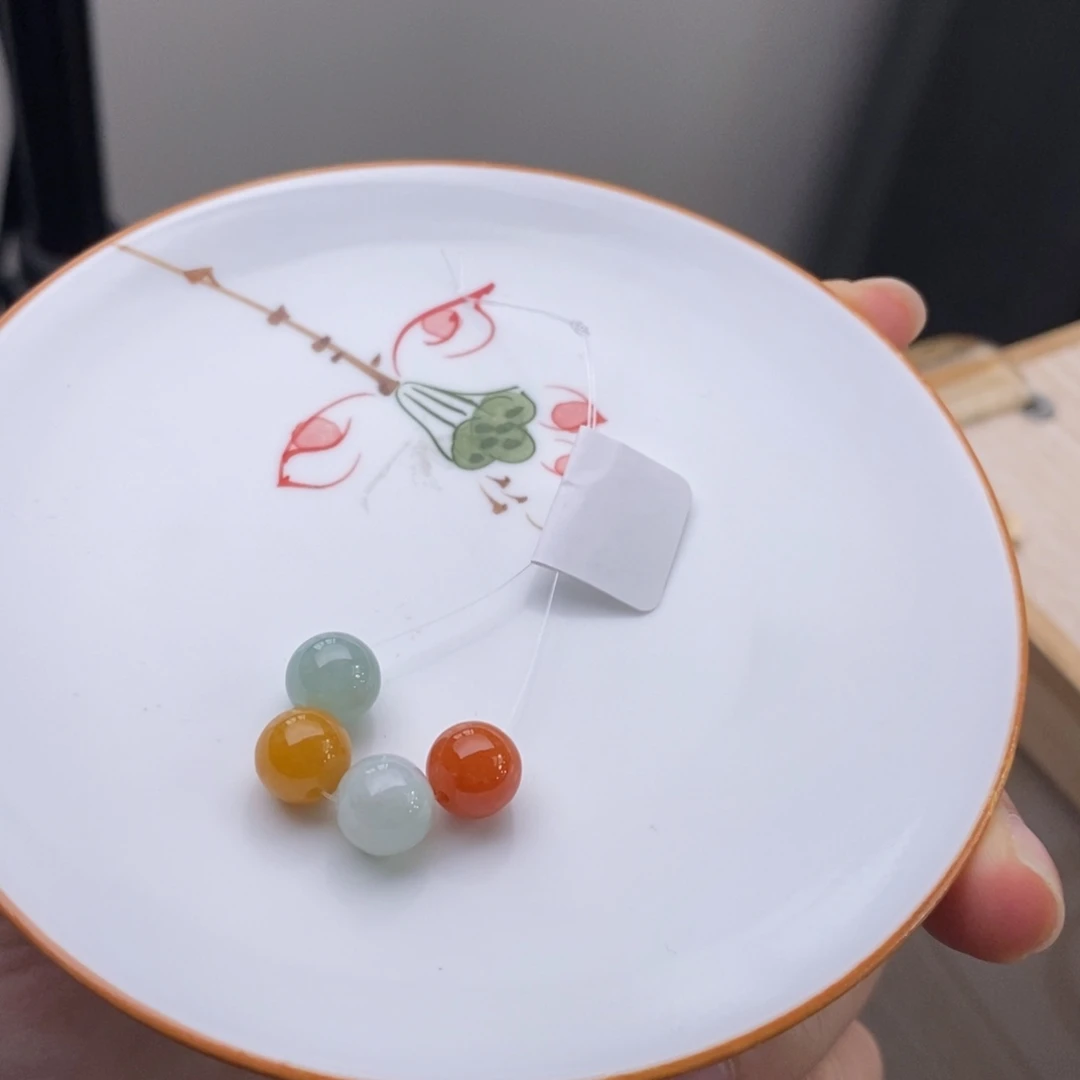 翡翠未镶嵌手链翡翠y2913 卡7.6