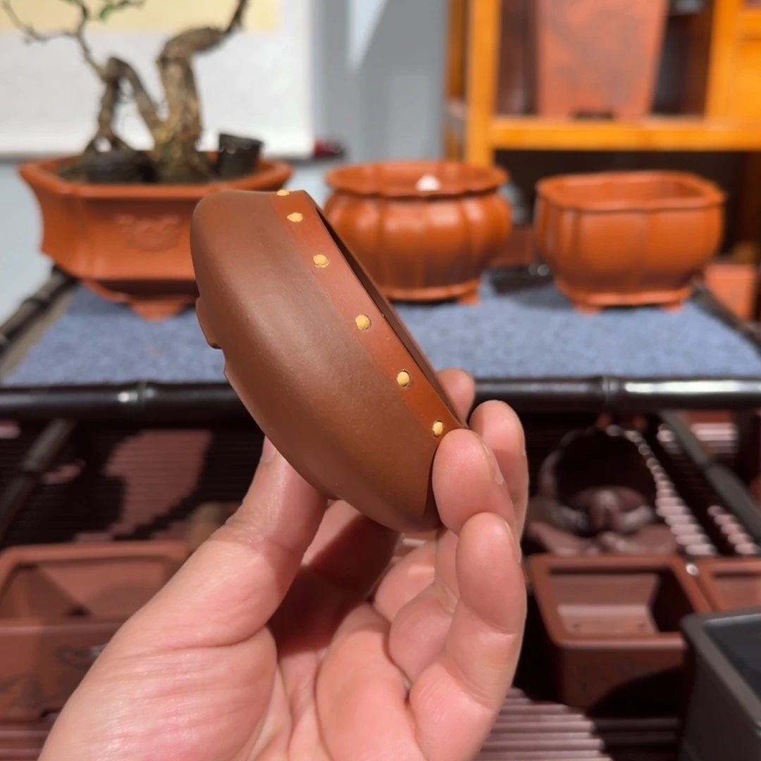 ****紫砂花盆原矿紫泥