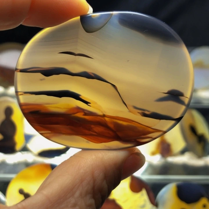 合金玛瑙/玉髓珠宝奇石207