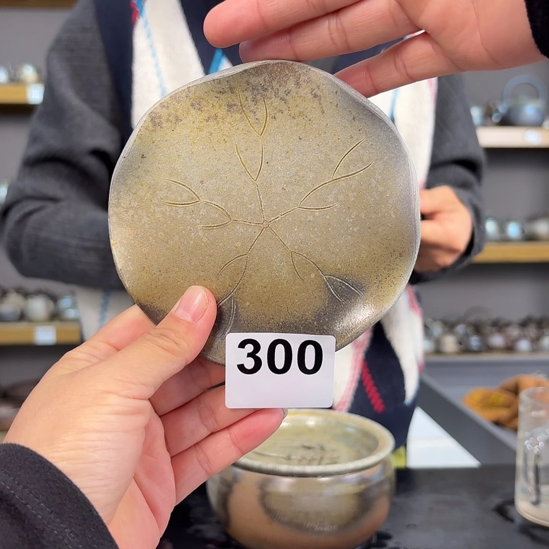 坭兴陶柴烧全手工原矿泥料杯