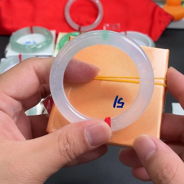 翡翠未镶嵌手镯天然翡翠手镯3号