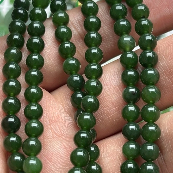 和田玉（碧玉）项链未镶嵌稻****乐